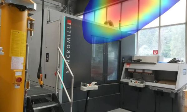 Acoustic image of a Fill CNC Machine